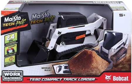 Минипогрузчик Maisto радиоуправляемый T590 Compact Track Loader 82183 965044486131986