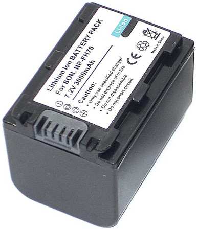 Аккумулятор для видеокамеры NoBrand Sony DCR-DVD (NP-FP70) 1600 мА/ч Sony DCR-DVD (NP-FP70) 7,2V 1600mAh