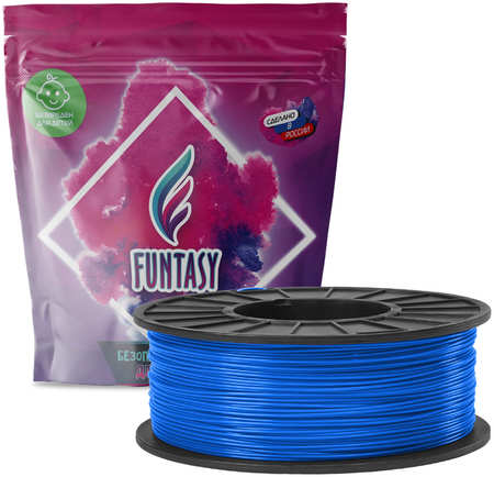Пластик в катушке Funtasy (ABS,1.75 мм,1 кг), цвет Ультрамарин ABS-1KG 965044486140118