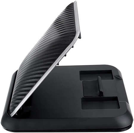 Держатель автомобильный ESSAGER, складной черный Foldable Car Phone Holder Stand Carbon 965044486149778
