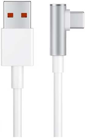 Кабель USB - USB-A/Type-C Xiaomi L-shaped Data Cable 1.5 м белый L-shaped Data Cable USB - Type-C White 1.5m 965044486158352