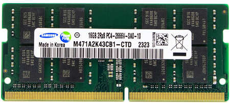 Оперативная память Samsung M471A2K43CB1-CTD DDR4 1x16Gb 2666MHz