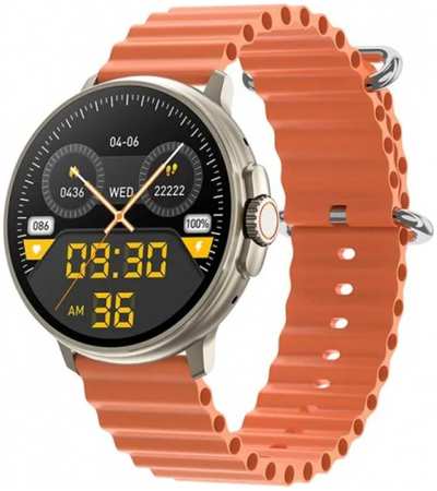Смарт-часы BandRate Smart BRSLC306SOR серебристый/оранжевый (1314294) 965044486428853