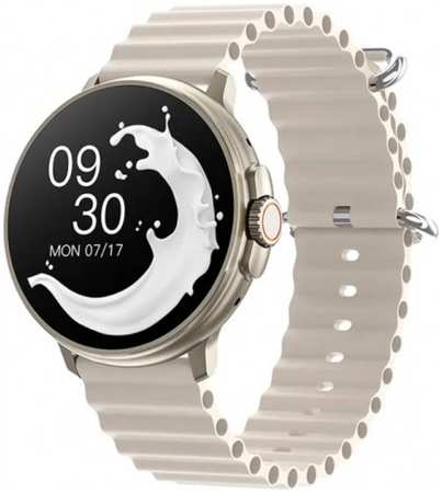 Смарт-часы BandRate Smart BRSLC306SGR серебристый/белый (1314293) 965044486428859