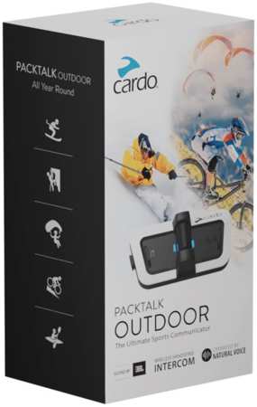 Мотогарнитура Cardo Packtalk Outdoor Single 965044486472132