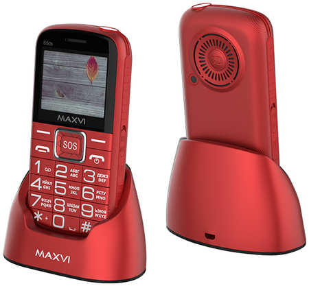 Мобильный телефон Maxvi B5ds Red 965044486629735