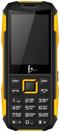 Мобильный телефон F+ PR240 Black/Yellow 965044486664693