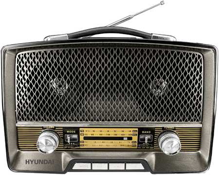 Радиоприемник Hyundai H-PSR156 Brown 965044486673322