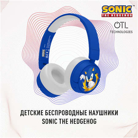Беспроводные наушники OTL Technologies Sonic the Hedgehog Blue, White 965044486676217