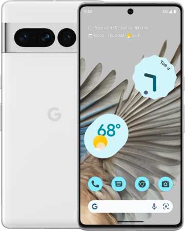 Смартфон Google Pixel 7 Pro 12/512GB снежно-белый (GA03460) 965044486708637