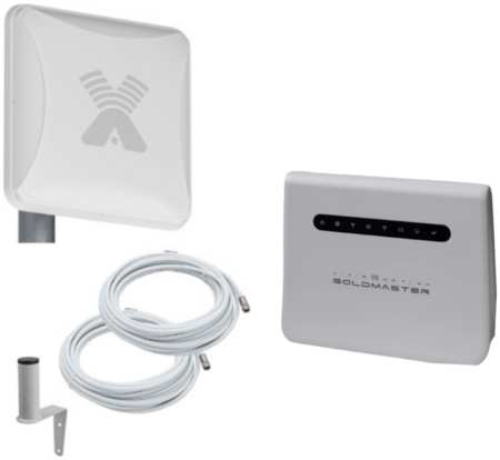 NETGIM Комплект интернета WiFi для дачи и дома 3G/4G/LTE – Super Micro с антенной Petra BB MIMO 965044486712600
