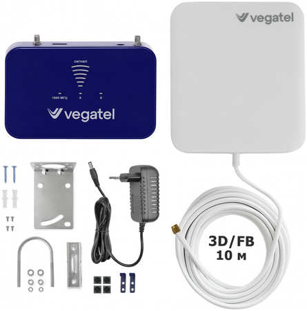 Усилитель сотового сигнала 2G/4G - Комплект VEGATEL PL-1800 965044486729748