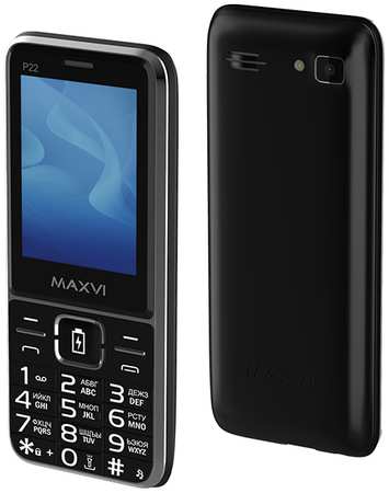 Мобильный телефон Maxvi P22 Black 965044486834694