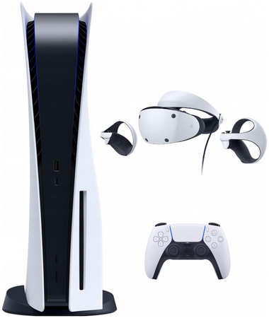 Игровая приставка Sony PlayStation 5 (3-ревизия) + Sony PlayStation VR2, 825 Гб