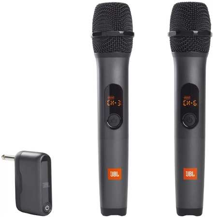 Микрофон JBL Wireless Microphone Set Black (JBLWIRELESSMIC) Wireless Microphone Set (JBLWIRELESSMIC) 965044486891700