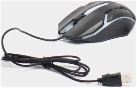 Проводная игровая мышь NoBrand GM02 черный 965044486916049