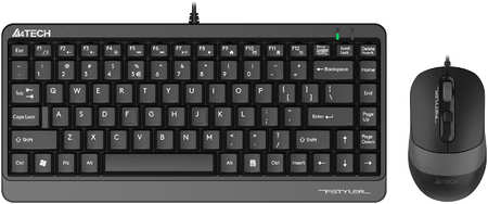 Комплект клавиатура и мышь A4Tech F1110 (F1110 GREY) 965044486942195