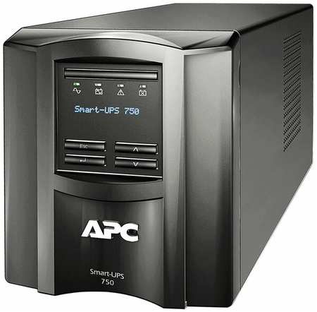 Источник бесперебойного питания APC Smart-UPS SMT750IC 500Вт 750ВА черный 965044487419348