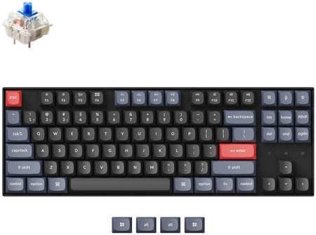 Проводная/беспроводная игровая клавиатура Keychron K8 Pro Black (K8P-J2) 965044487493764
