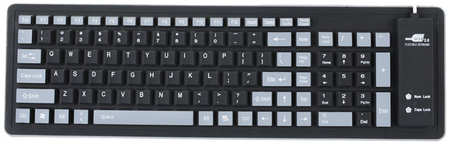 Проводная гибкая клавиатура FLEXI B115 Black 965044487607174