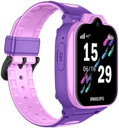 Смарт-часы Philips Kids W6610 розовый 965044487654653