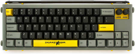 Проводная игровая клавиатура Varmilo Shurikey Hanzo 001 EC v2 Gray 965044487661518