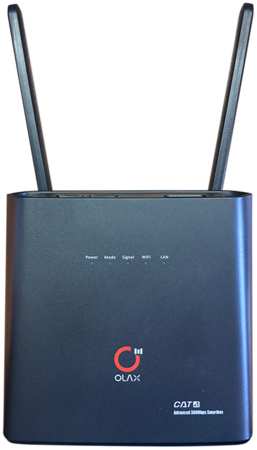 Wi-Fi роутер Olax черный (router-olaxAX9-black-SG-sb) AX9PRO черный, АКБ 4000mAh, cat-4, до 300Мбит, сим карта в подарок 965044487666222