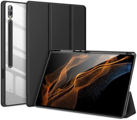 Чехол книжка Dux Ducis для Samsung Galaxy Tab S9 Ultra / S8 Ultra, Toby series черный Samsung Tab S9 Ultra / S8 Ultra, Toby series 965044487667041