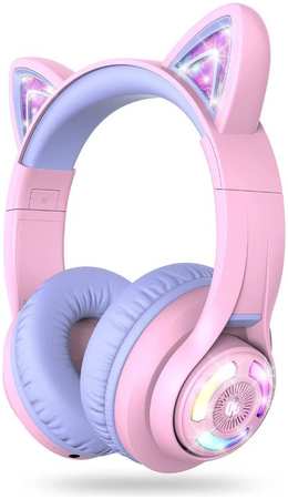 Беспроводные наушники iClever BTH13 Pink, Purple (276215) 965044487768649