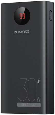 Внешний аккумулятор Romoss PEA30-192 30000 мА/ч для мобильных устройств, черный 965044488042639