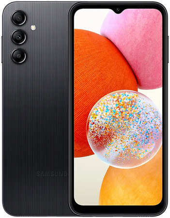 Смартфон Samsung Galaxy A14 4/64GB Black (SM-A145PZKDMEA) 965044488113373