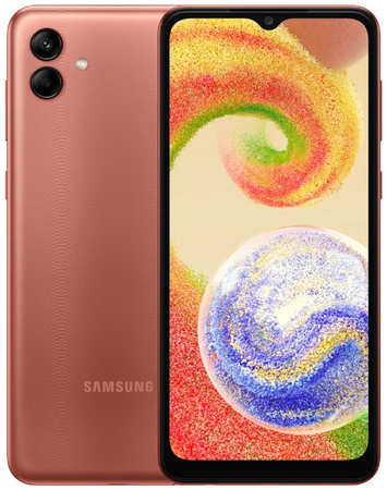 Смартфон Samsung Galaxy A04 3/32Gb, SM-A045F, бронзовый 57 300 965044488137432