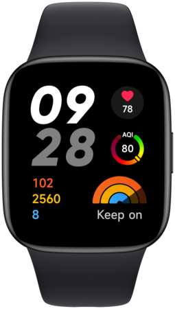 Смарт-часы Xiaomi Redmi Watch 3 черный (X44173) 965044488158191
