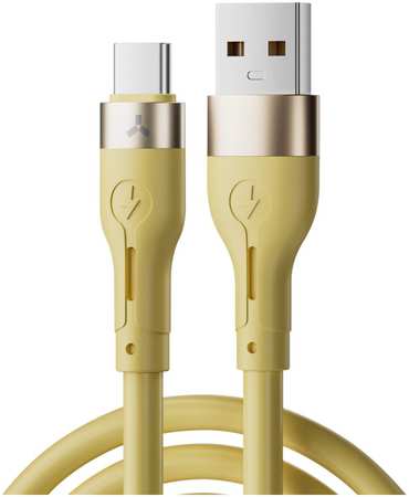 Кабель USB - Type-C Accesstyle AC30-S100 1 м желтый
