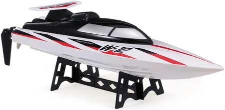 WL Toys Full-Scale Speed Катер на радиоуправлении Tiger-Shark (2.4G, до 35 км/ч, автопереворот, 45 см) WL Toys WL91 WL912-A 965044488204619