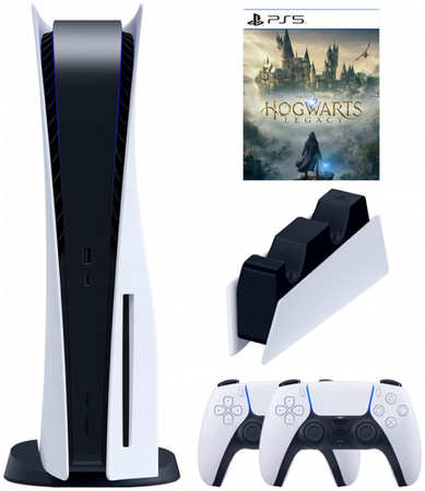Игровая приставка Sony PlayStation 5 (3-ревизия)+2-й геймпад+зарядное+Hogwarts 965044488213159