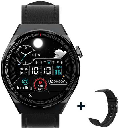 Смарт-часы Kuplace X5Pro черный смарт часы мужские круглые X5Pro 965044488252465