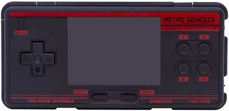 Портативная игровая приставка Retro Genesis Port 3000 встроенных игр Черный 965044488350395