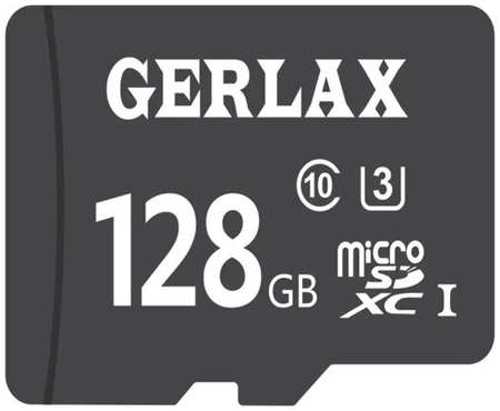 Карта памяти Gerlax microSD 128 GB SDXC10/128GB, class 10 Карта памяти MicroSD Gerlax 965044488479525