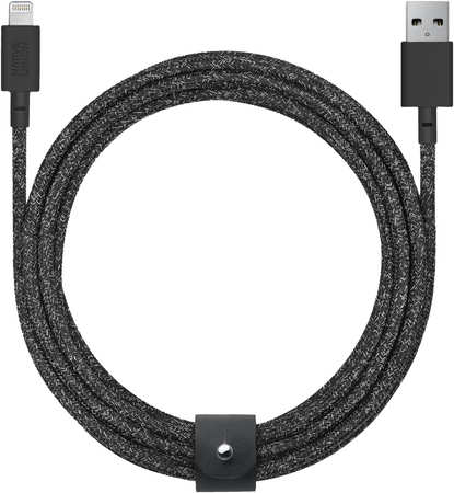Кабель USB - Lightning Native Union Belt Cable 3 м черный 965044488555607