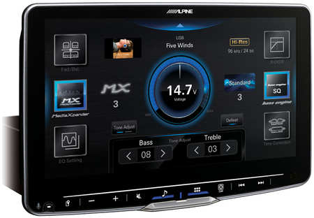 Автомобильный цифровой медиа-ресивер ALPINE iLX-F905D 965044488732421