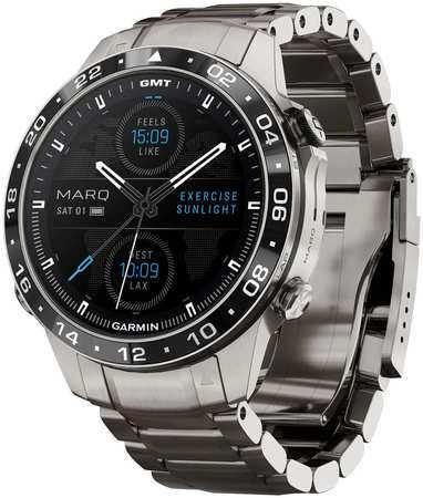 GARMIN Смарт-часы Marq Aviator Gen 2 Emea серебристый (010-02648-01) 965044488759163