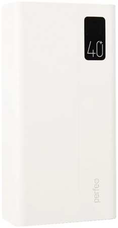 Внешний аккумулятор Perfeo 40000 мА/ч для мобильных устройств, белый (PF_D0160) 965044488939416