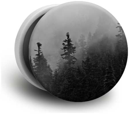 Case Place Попсокет с рисунком ″Туманный лес″ POP01-110-2