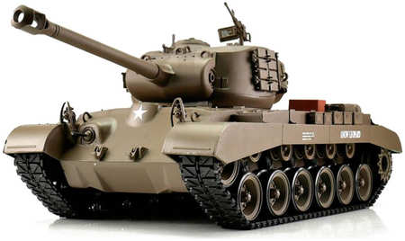 Радиоуправляемый танк Heng Long Snow Leopard USA M26 V7.0 масштаб 1:16 - 3838-1 V7.0 965844411383425