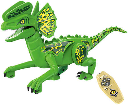 Le Neng Toys Радиоуправляемый динозавр Дилофозавр (свет, звук, АКБ) - K40-1A 965844411389526
