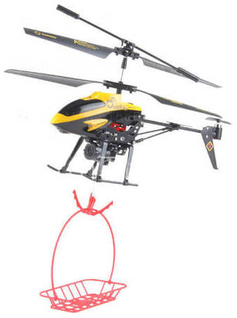 WLToys Радиоуправляемый вертолет WL toys с подъемным краном - V388 965844411389561