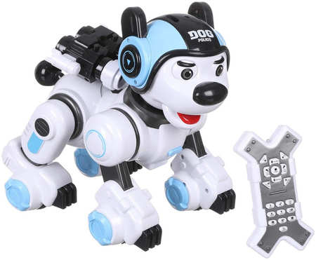 Радиоуправляемая интеллектуальная собака-робот Crazon 1901 BLUE (ИК-управление) 965844412041641