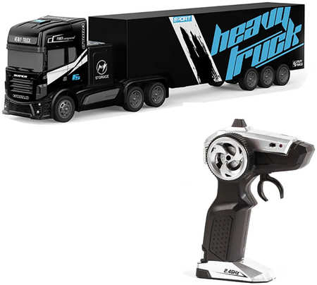 CRAZON Радиоуправляемый грузовик трейлер (2WD, акб, 1:16) - GM1953 965844412041822