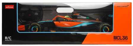 RASTAR Машина р у 1:12 Формула 1, McLaren F1 MCL36, 1:14 , 2,4G, цвет оранжевый 965844413017420